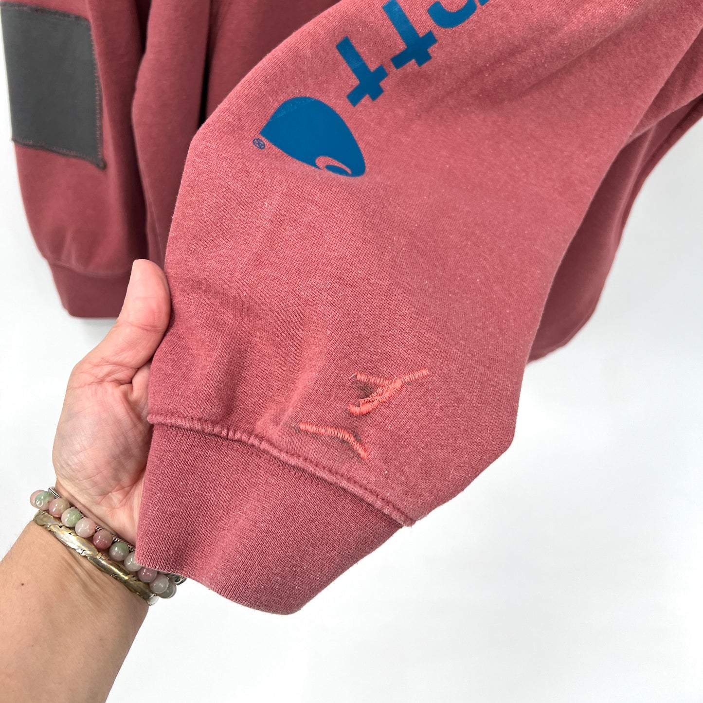 Patched Up- Carhartt Loose Fit Hoodie 4XL