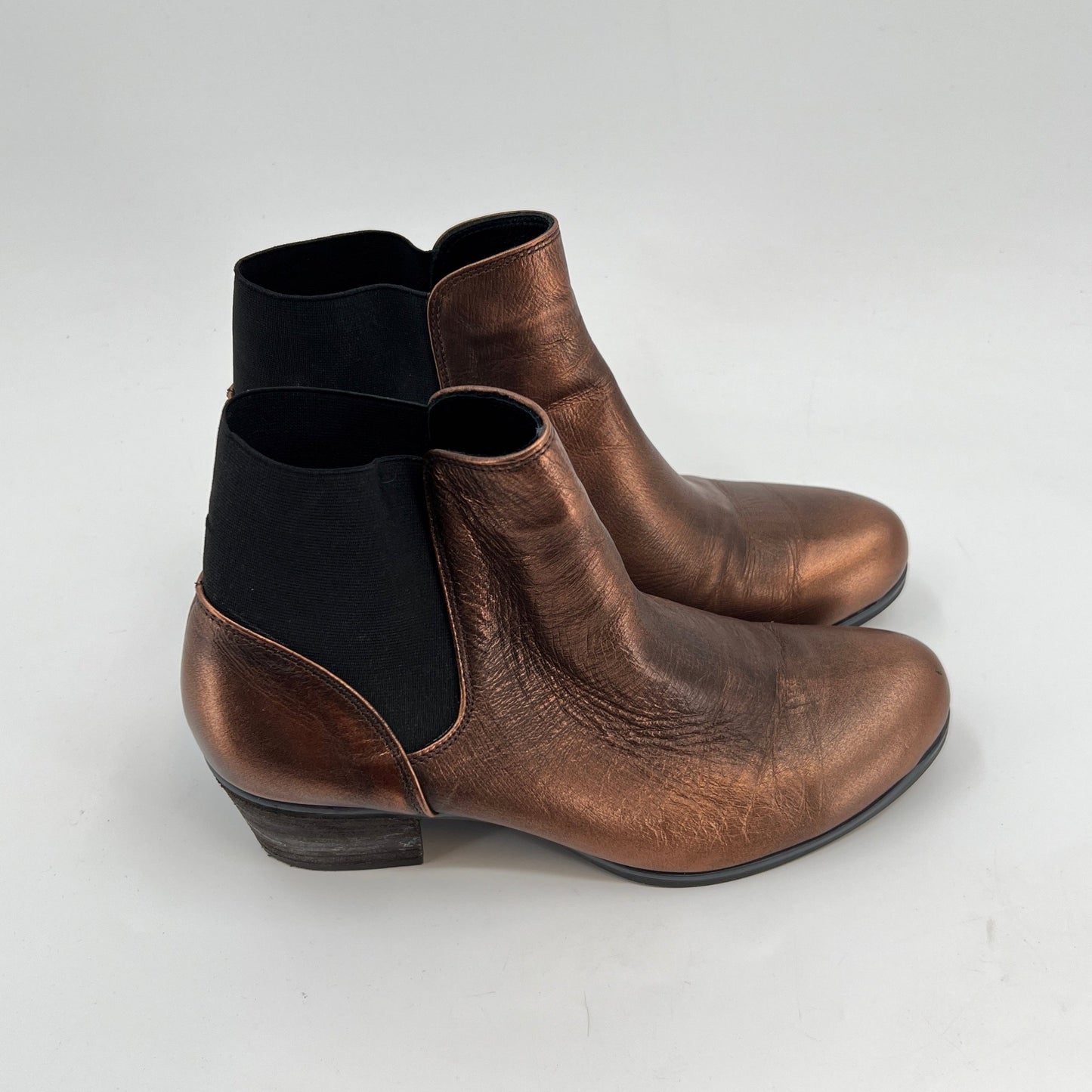 Bueno Leather Heel Ankle Boots 41