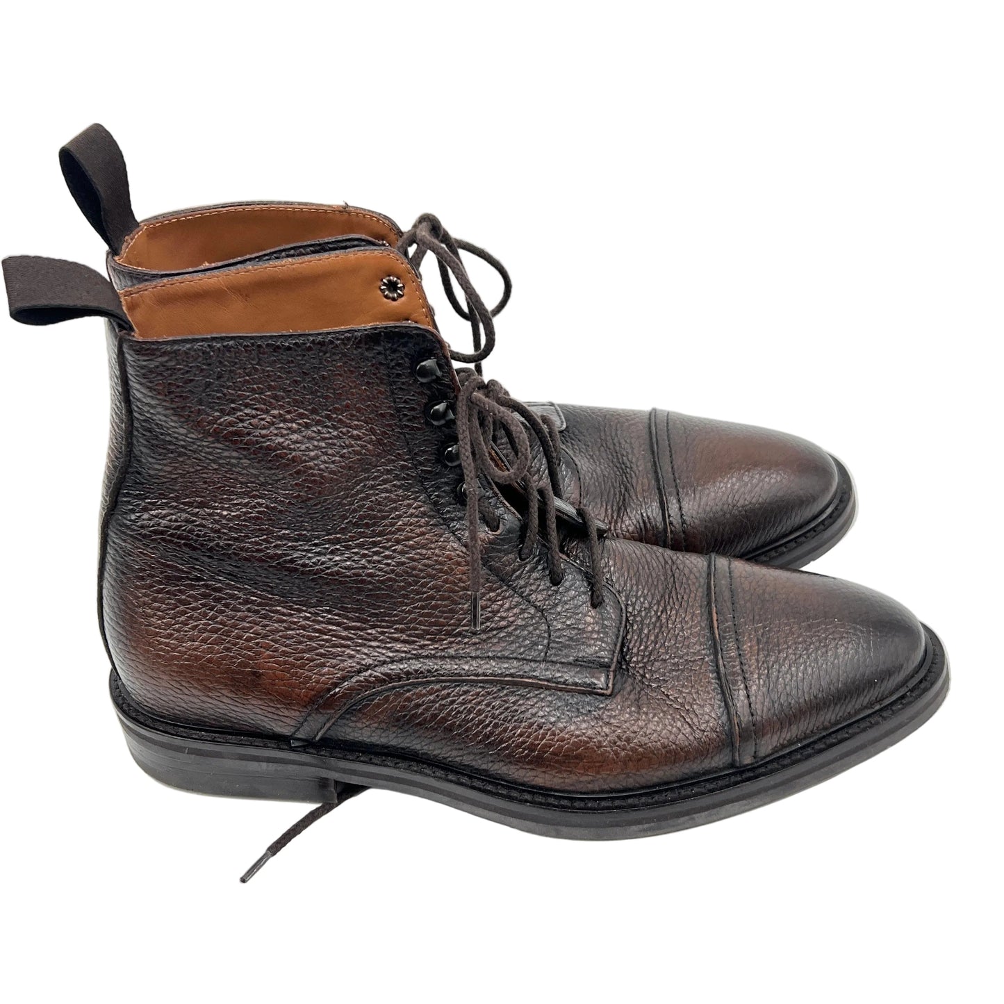 Harry Rosen Lavarazione Blake Leather Laceup Boots