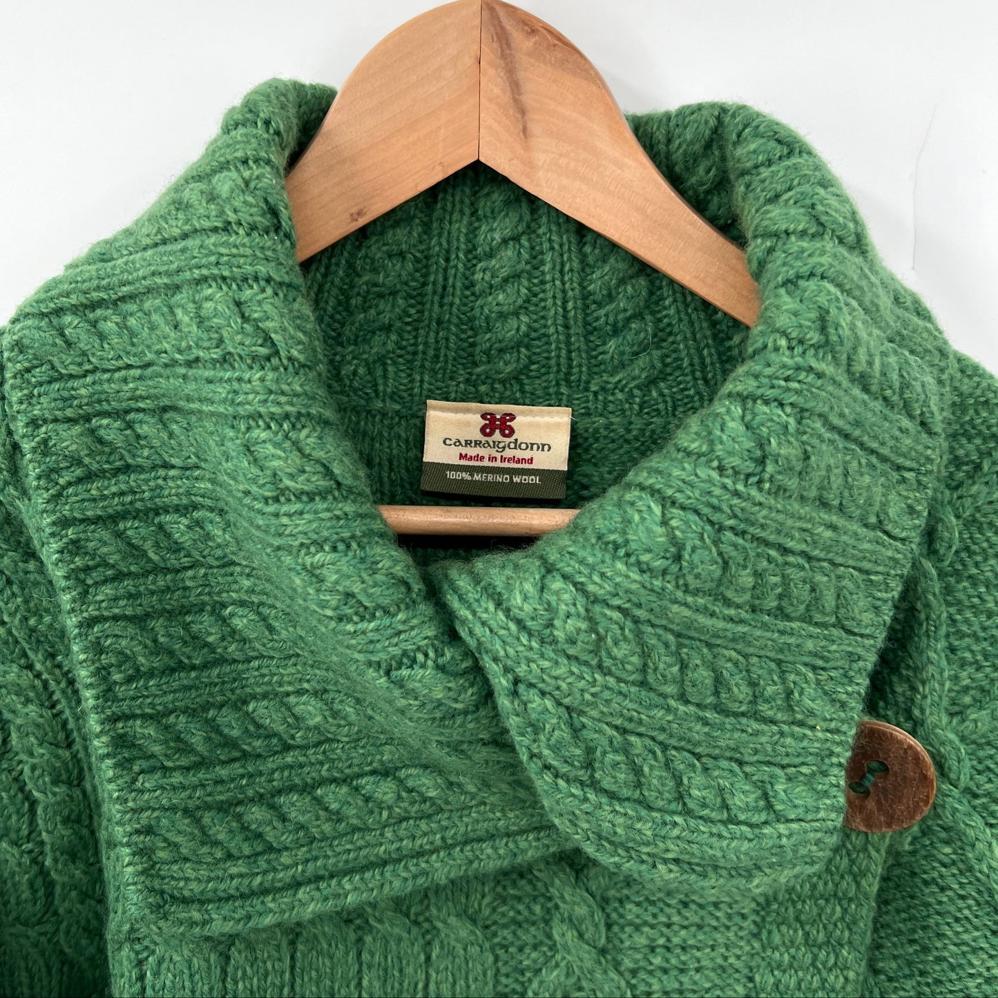 Carraig donn Irland Wool Cardigan Sweater