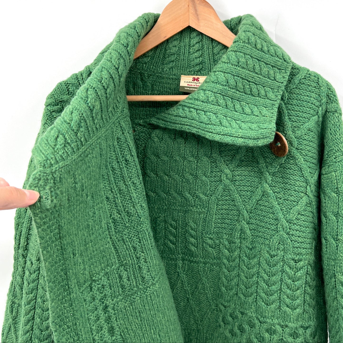 Carraig donn Irland Wool Cardigan Sweater