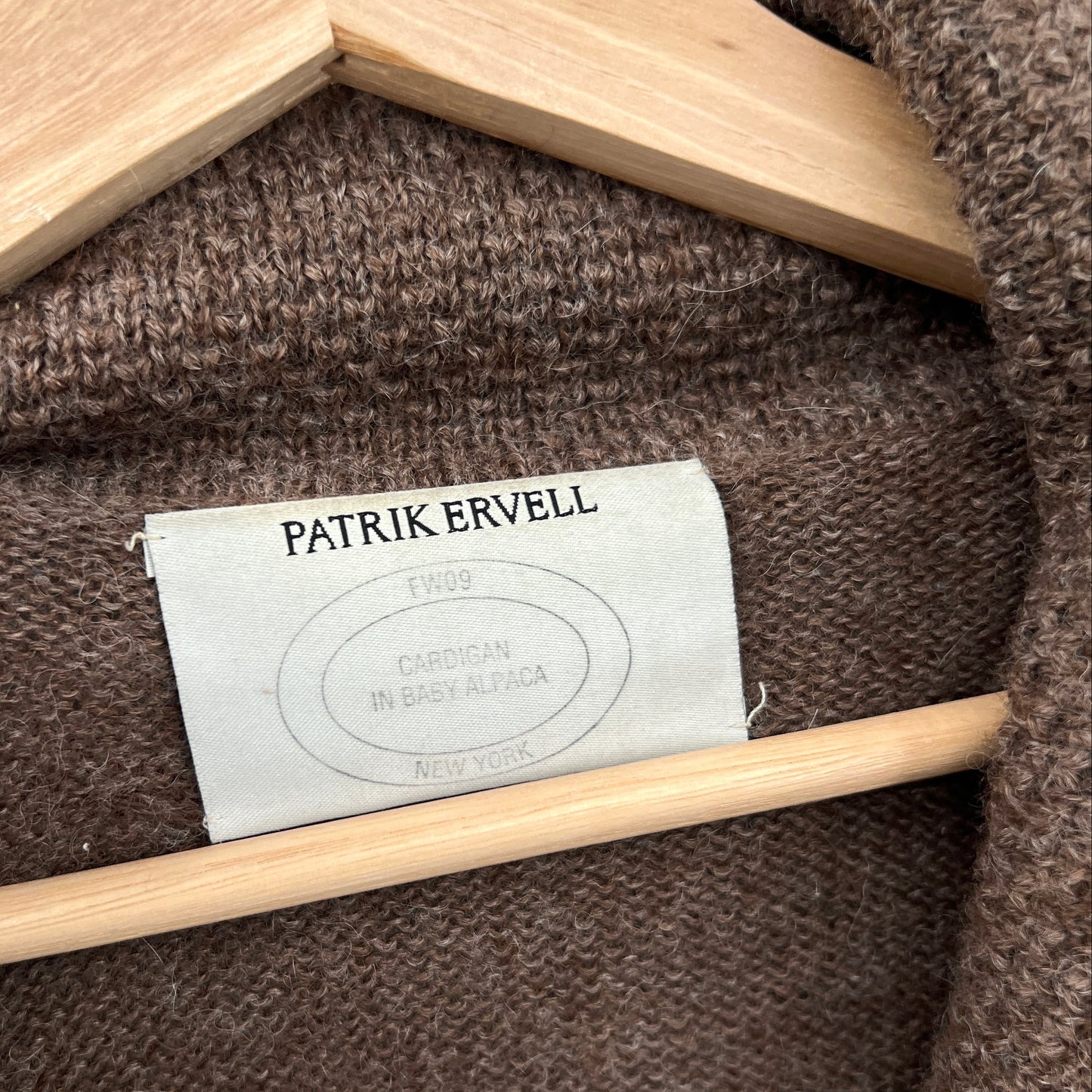 Patrik Ervell Baby Alpaca Cardigan Sweater