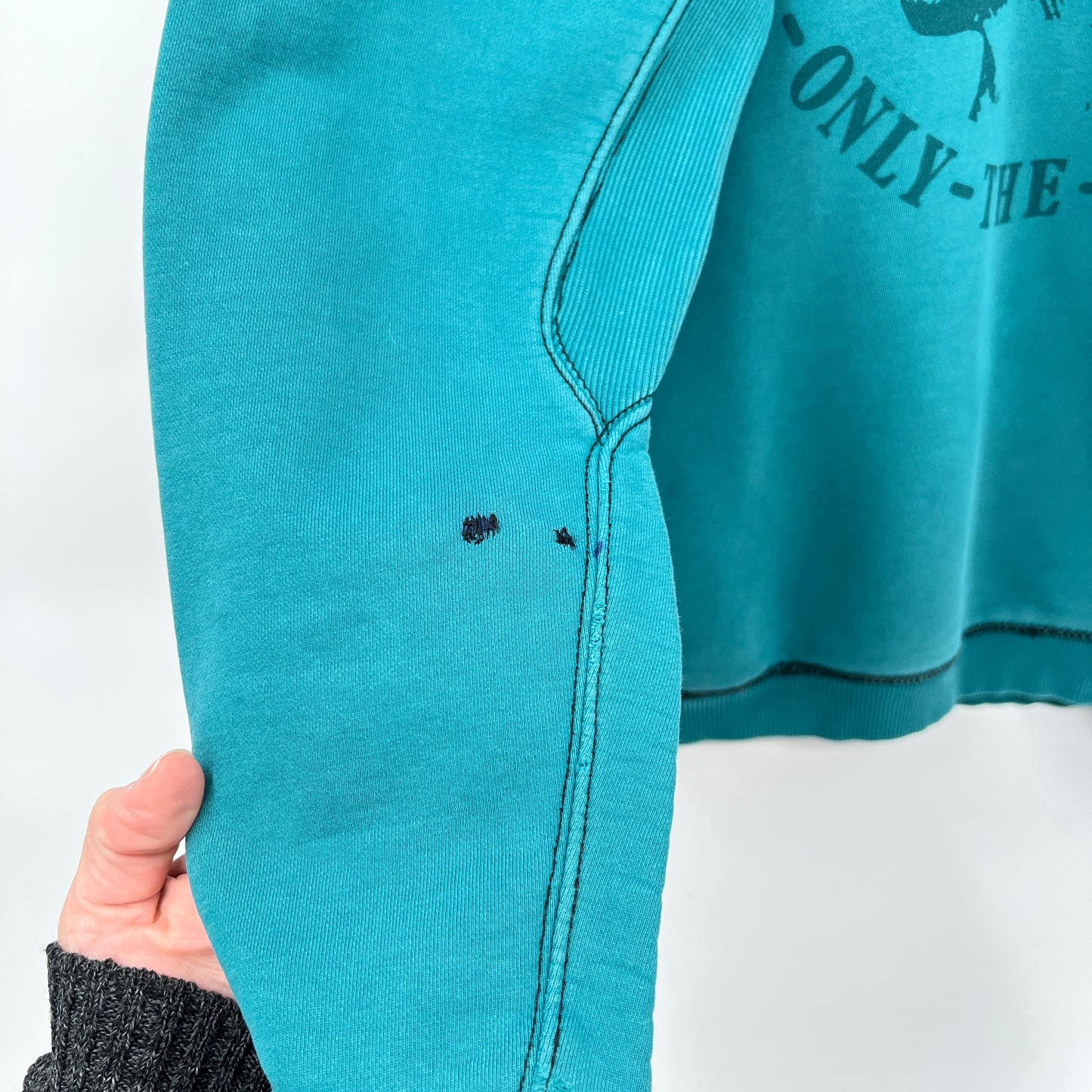 Y2K Diesel Distressed Brave One Hoodie