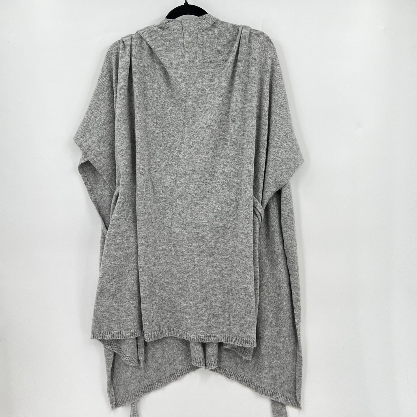 Saturday Sunday One Size Sweater Belted Poncho