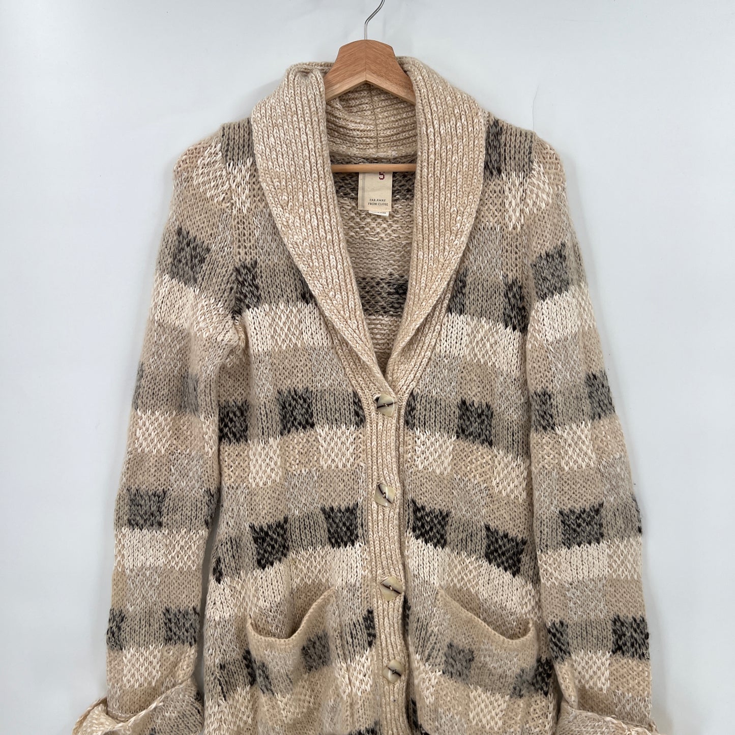 Far Away Close Duster Cardigan S