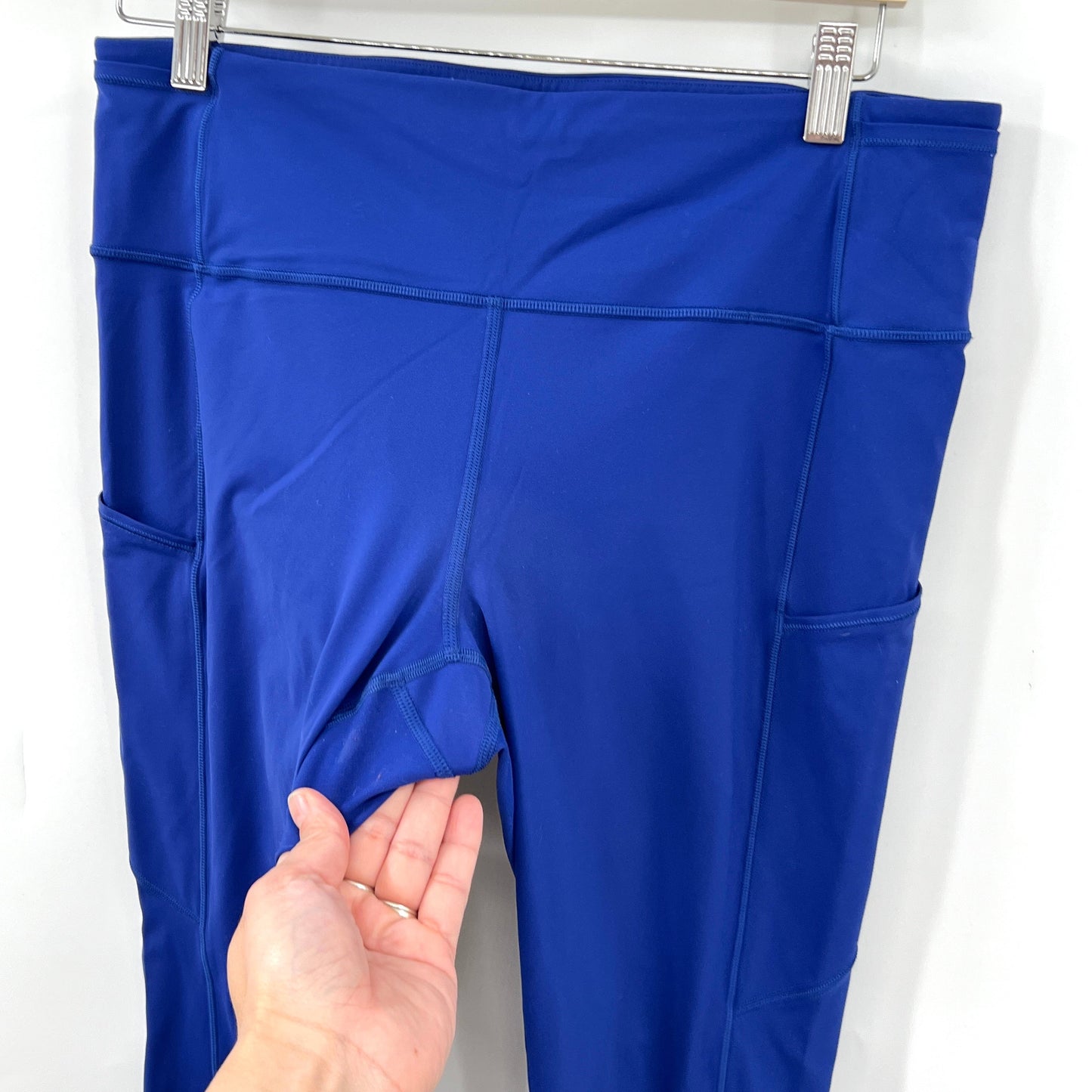 Lululemon Cropped Leggings Blue