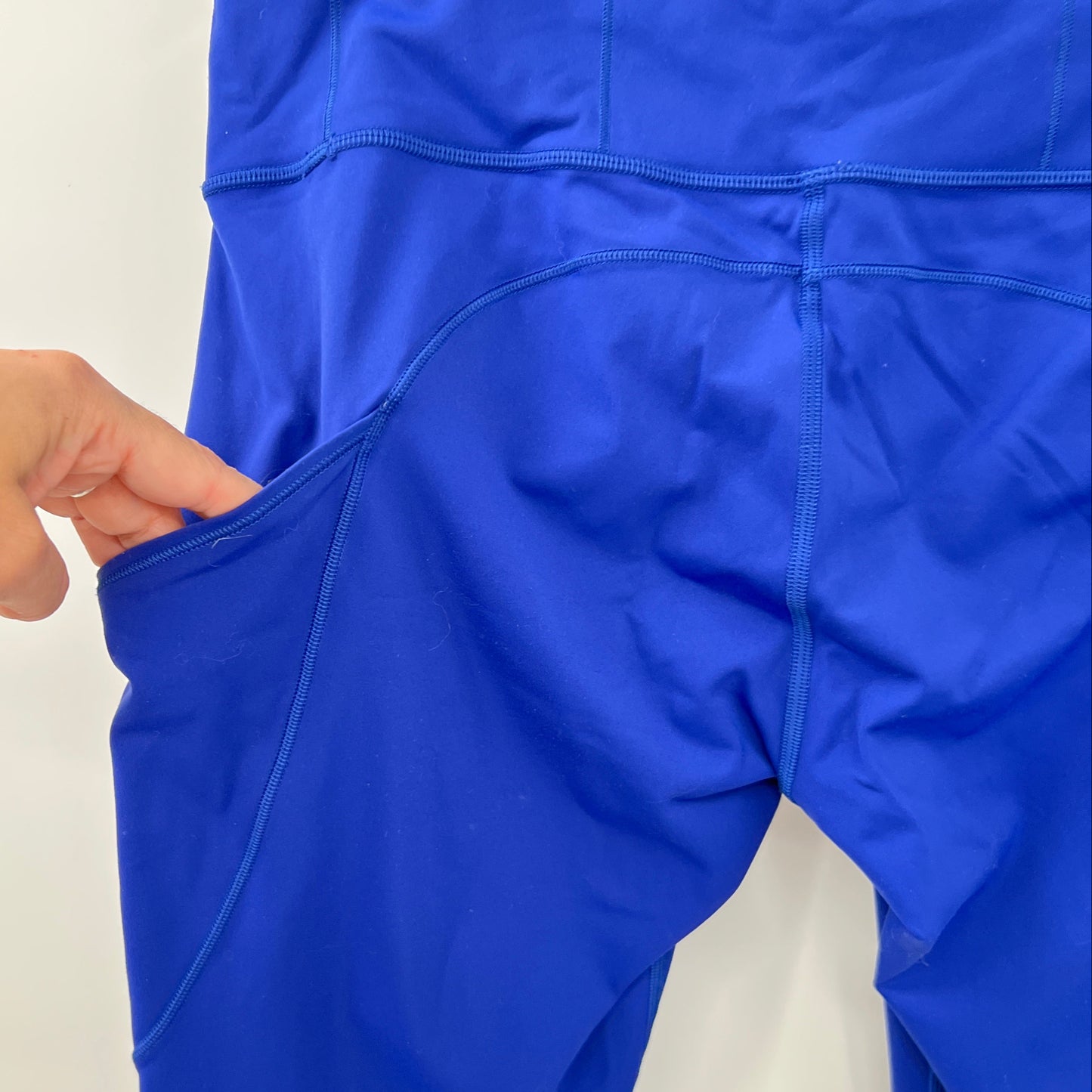 Lululemon Cropped Leggings Blue