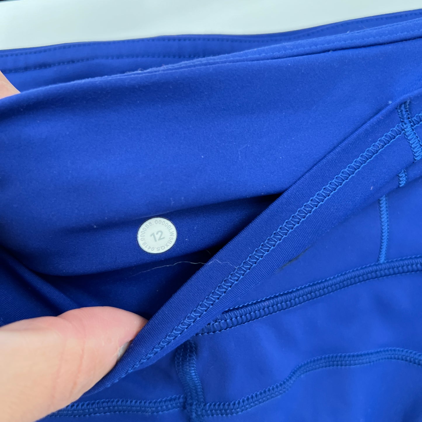 Lululemon Cropped Leggings Blue