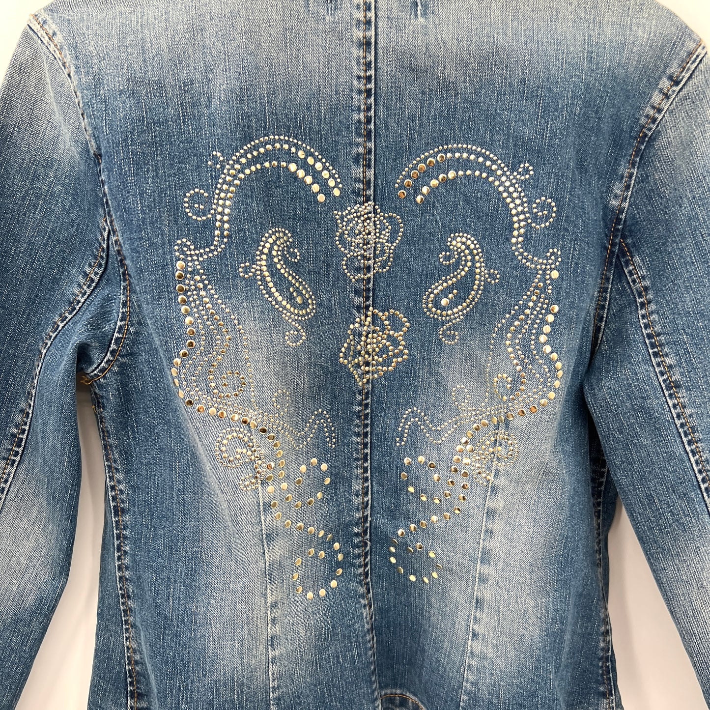 Y2K Ricki's Embelished Denim Blazer Jacket