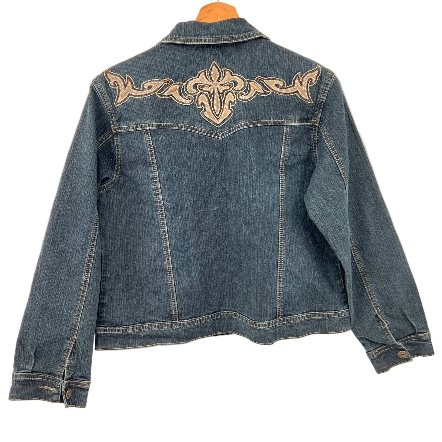 Y2K Miss Cocoa Embroidered Denim Jacket