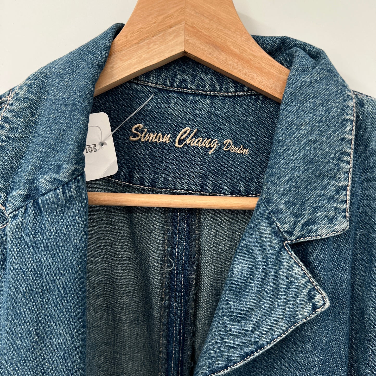 Y2K Simon Chang Denim Blazer