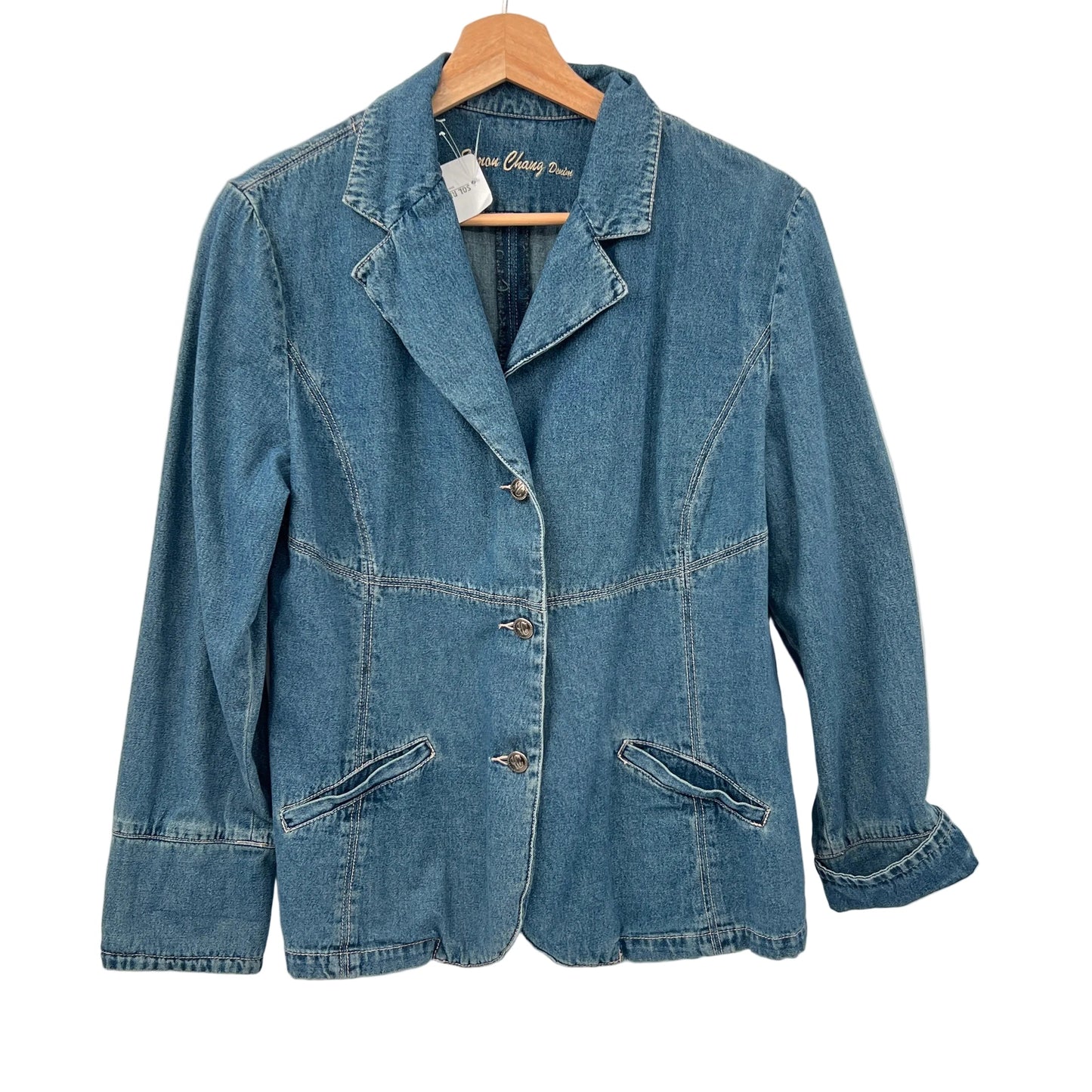 Y2K Simon Chang Denim Blazer