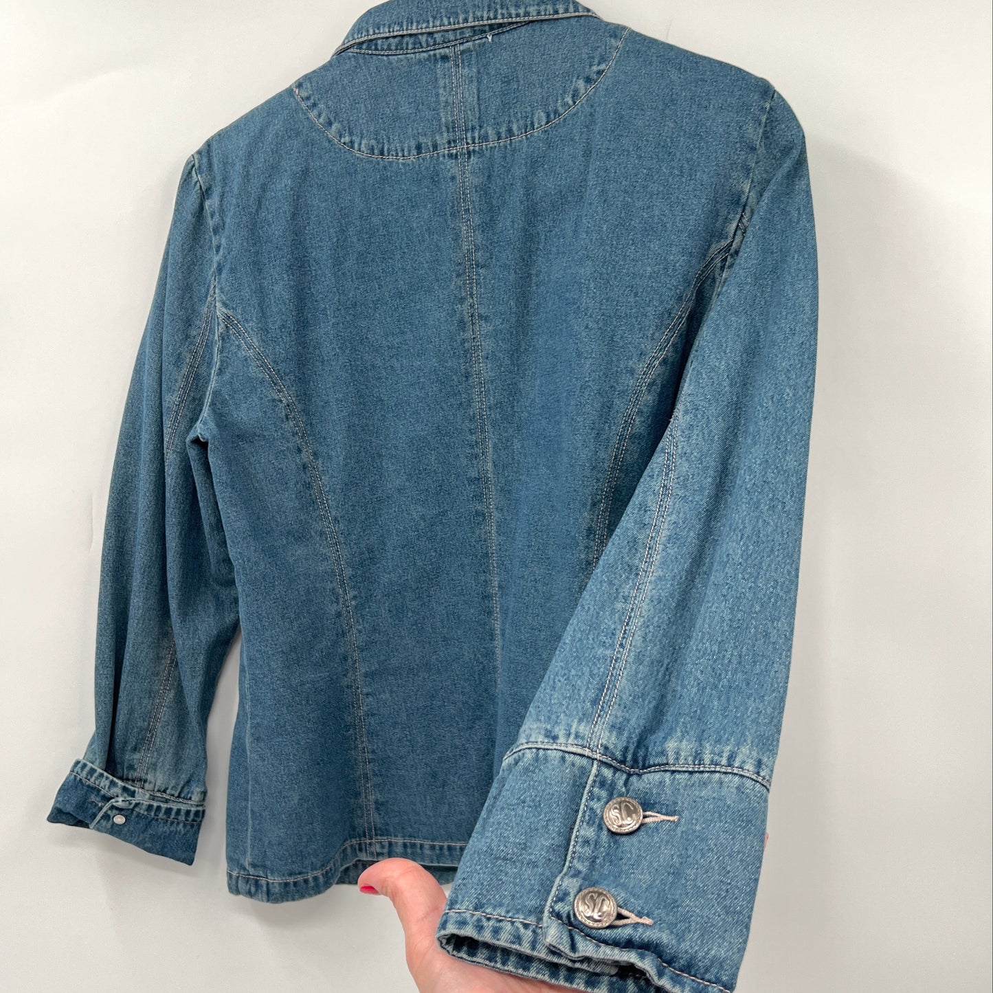 Y2K Simon Chang Denim Blazer