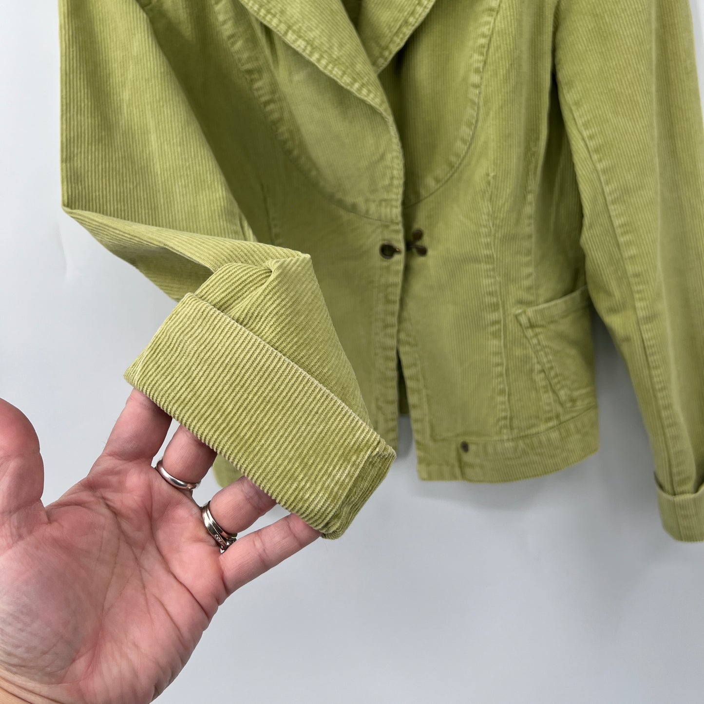 Y2K Vero Moda Corduroy Fitted Blazer Jacket