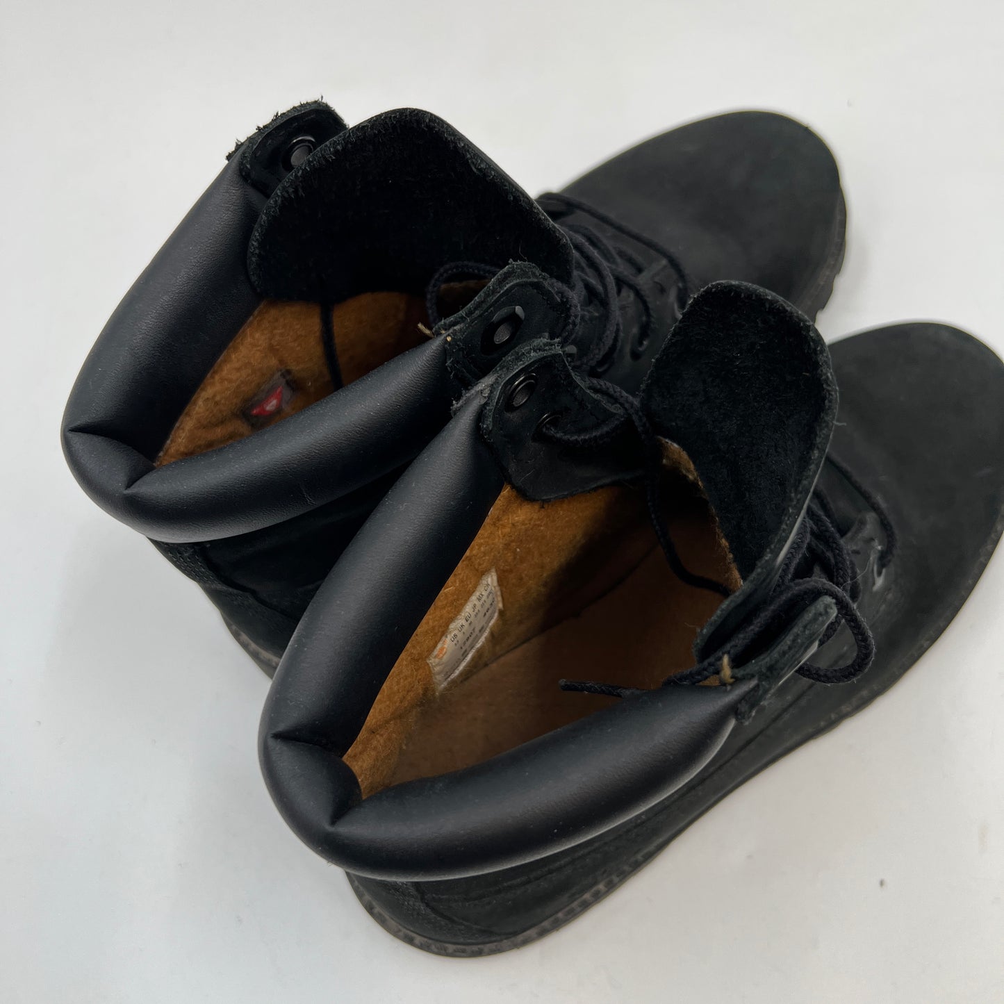 Timberland Black Waterproof Leather Boots