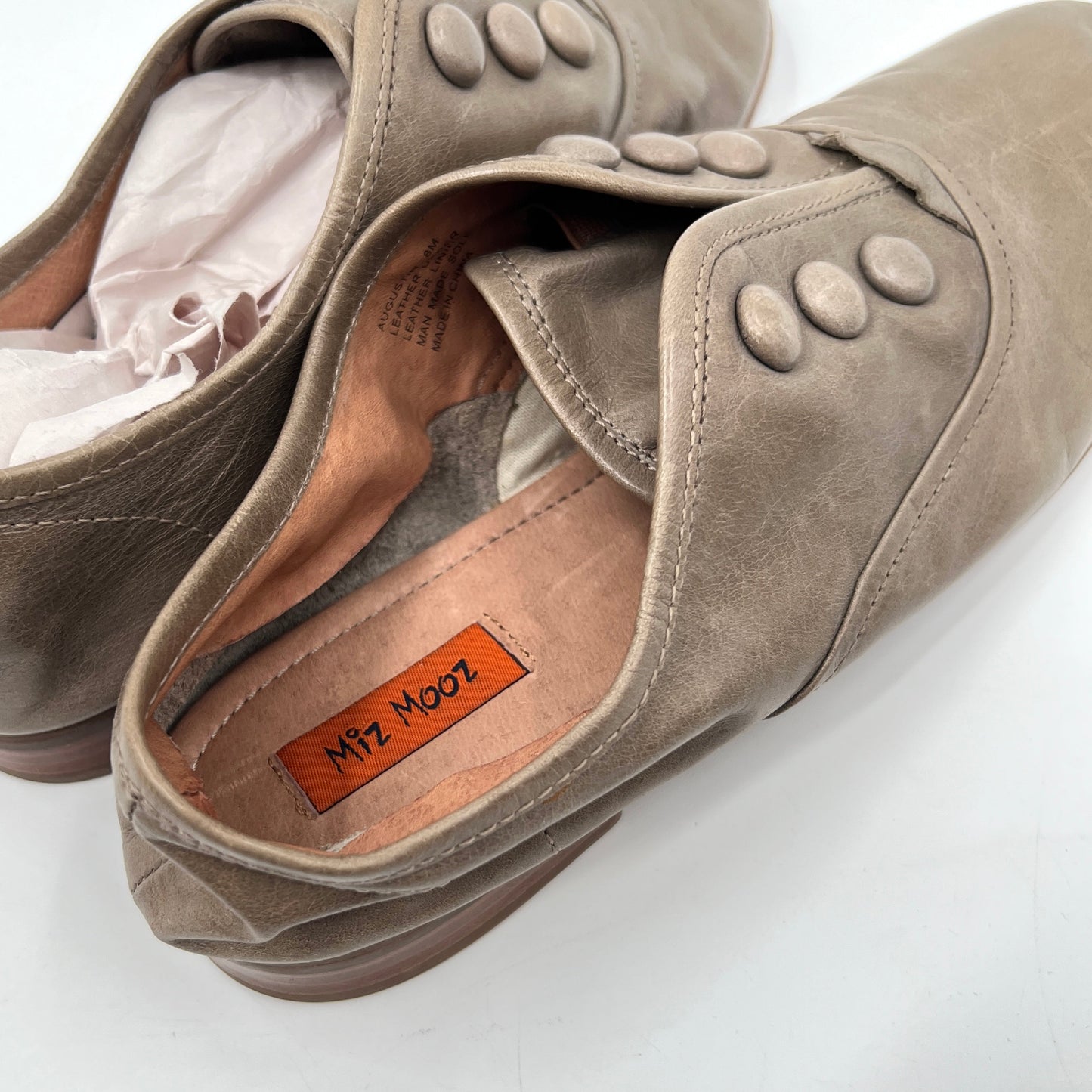 Miz Mooz Leather Flat Shoes