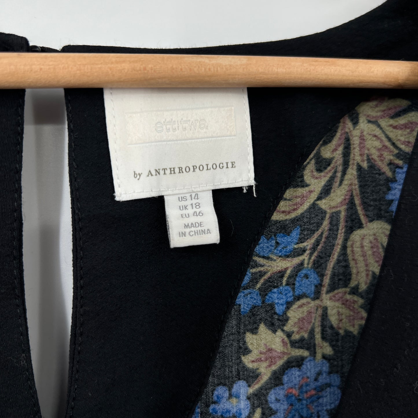 Ett:twa Antropologie Printed Jumpsuit