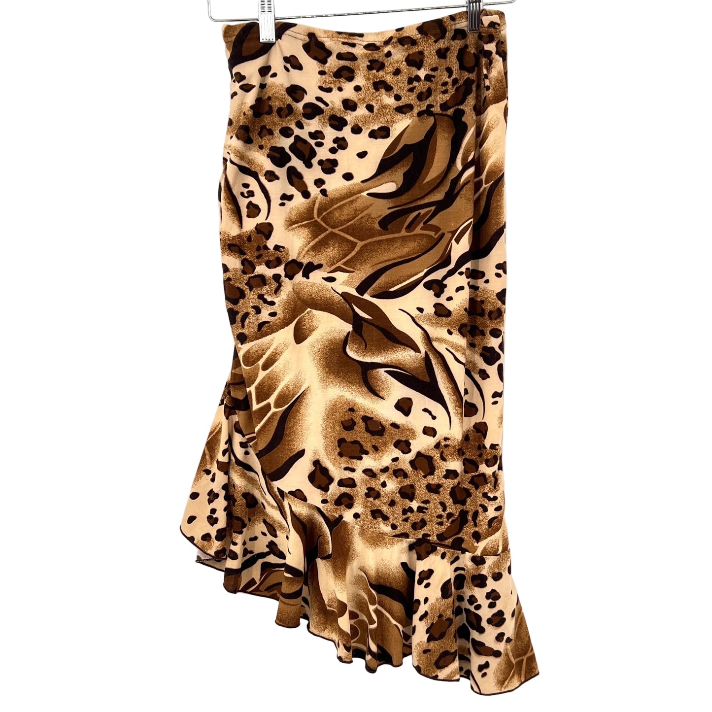 Unbranded Asymmetrical Animal Print Skirt