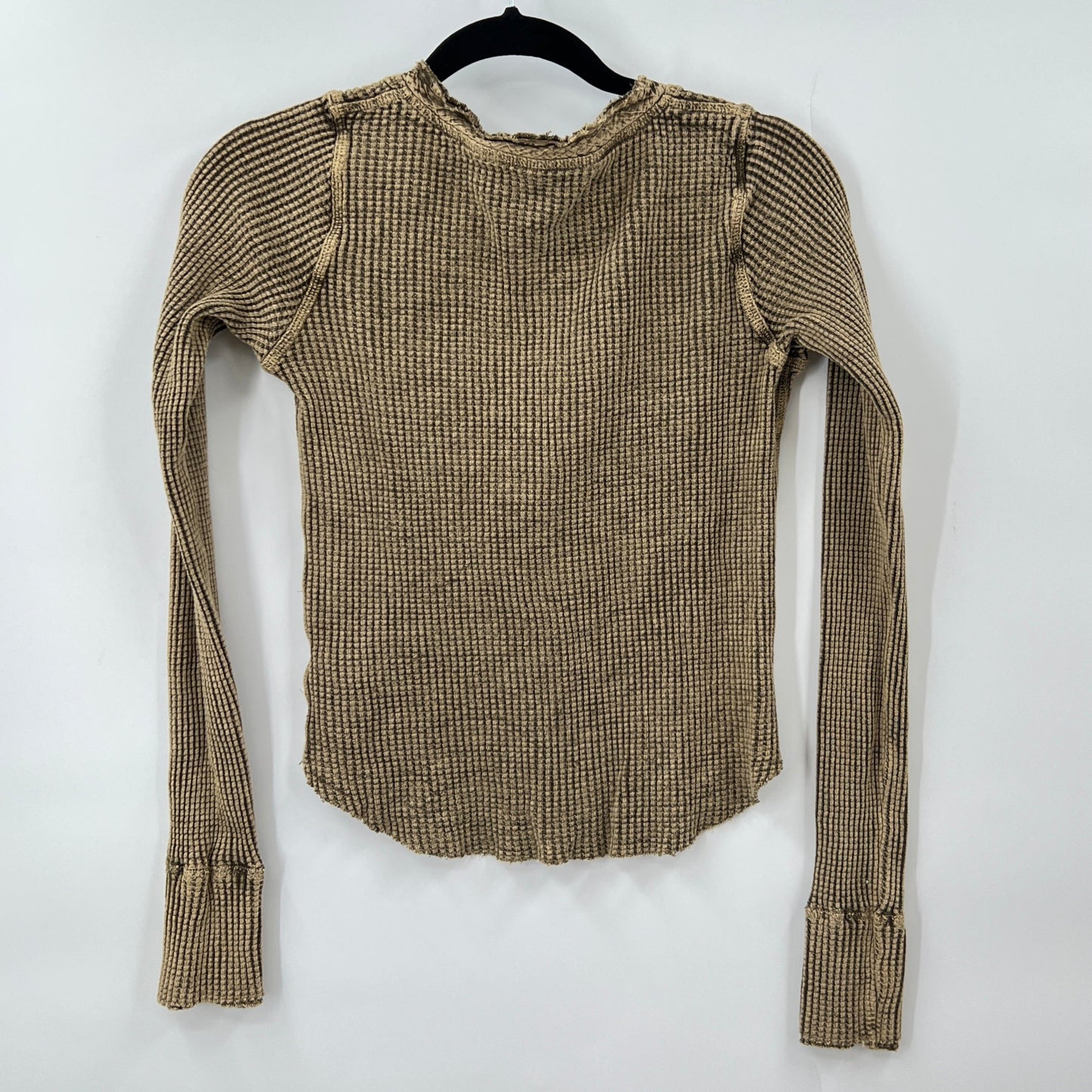 Free People Colt Waffle Fitted Thermal Top