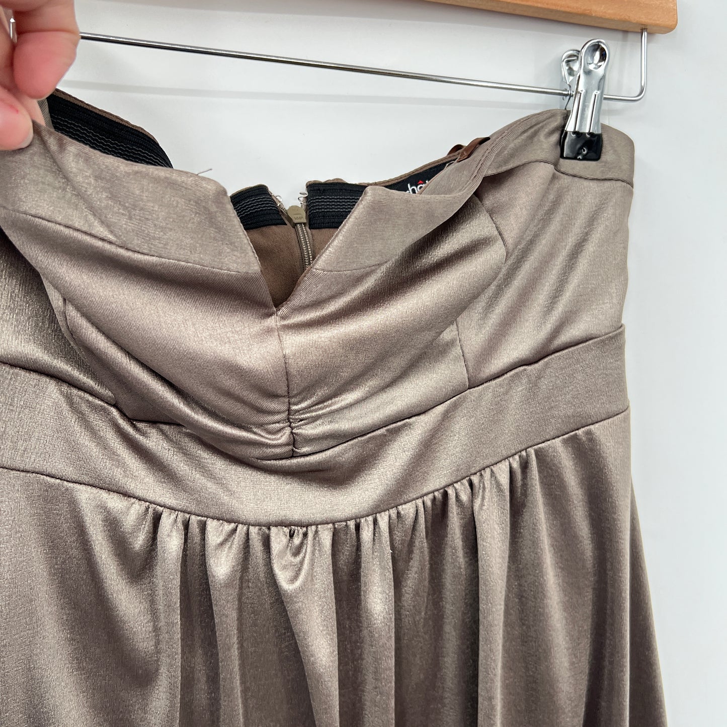 Vintage Le Chateau Strapless Mini Dress