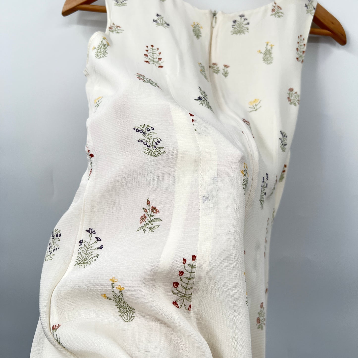 Vintage Quintieri Wild Flowers Mini Dress Dress