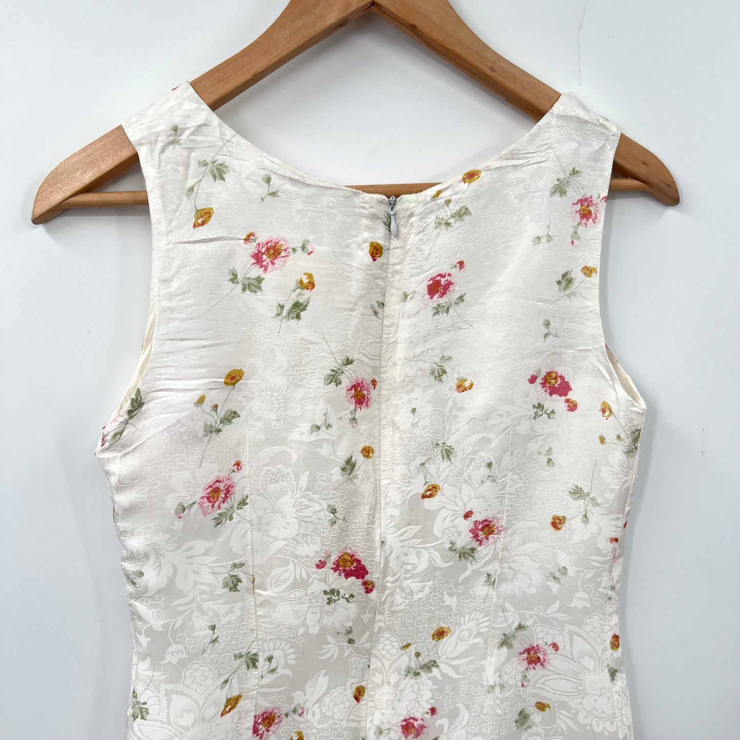 Vintage Floral Pastel Mini Dress