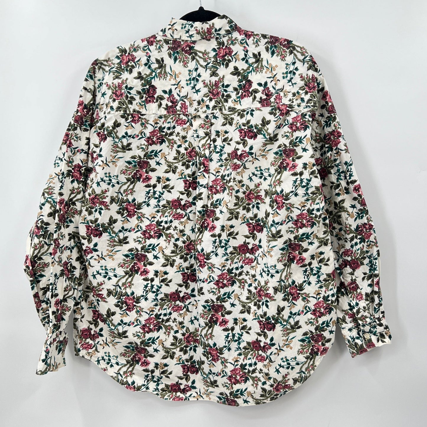 Vintage H.E.R Cotton Button Up Floral Shirt