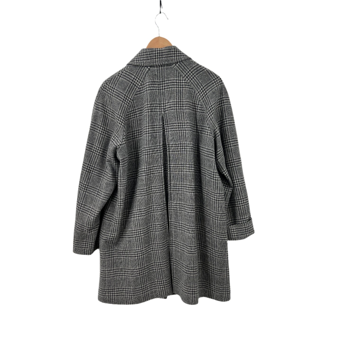 Jones New York Wool Flowy Coat