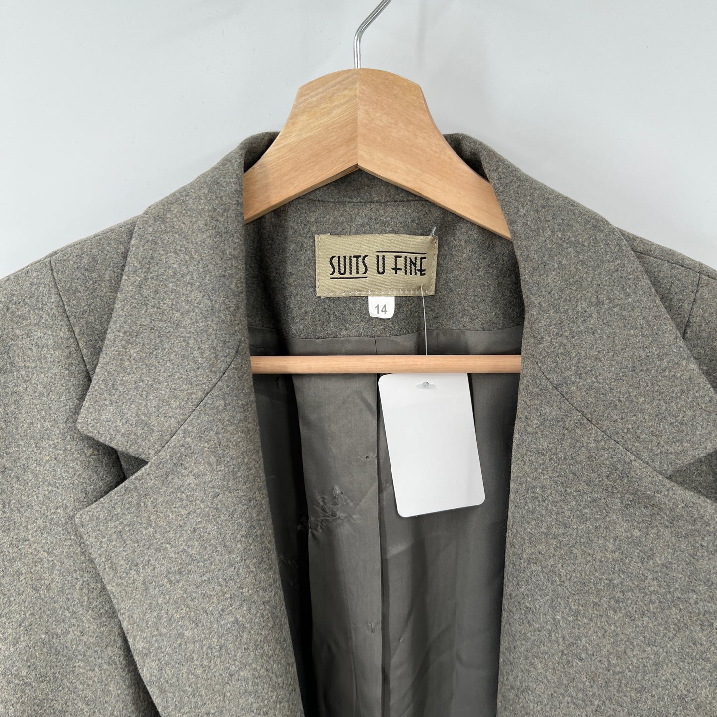 Vintage Suits U Fine Wool Blend Coat