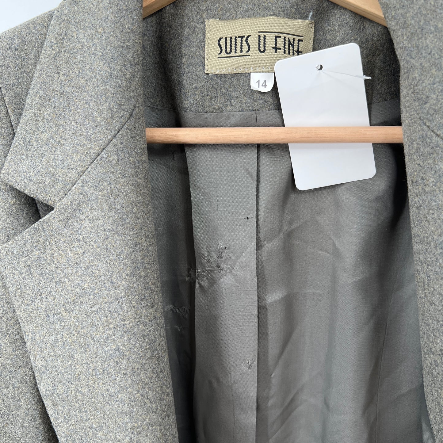 Vintage Suits U Fine Wool Blend Coat