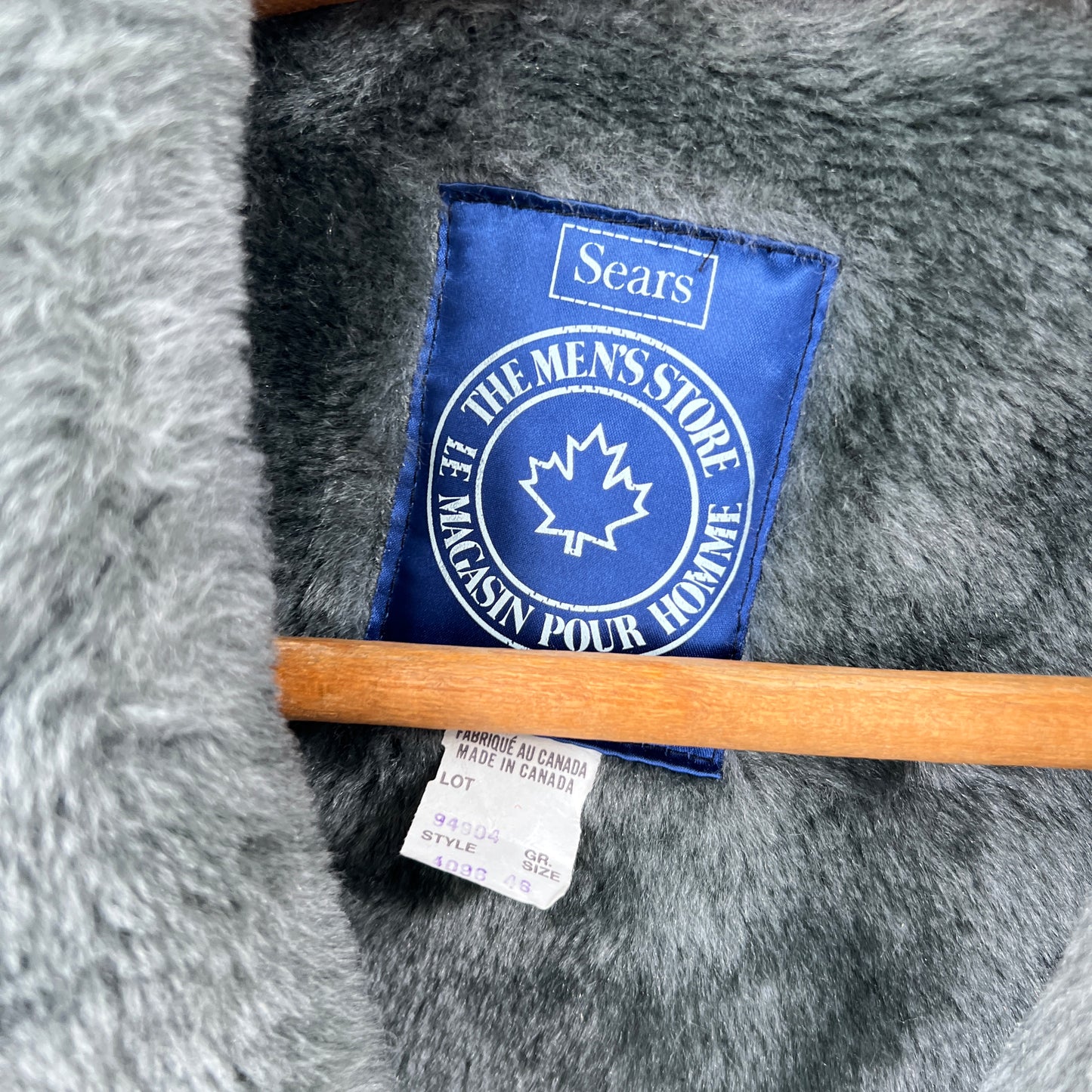 Vintage Sears Wool | Faux Fur Coat