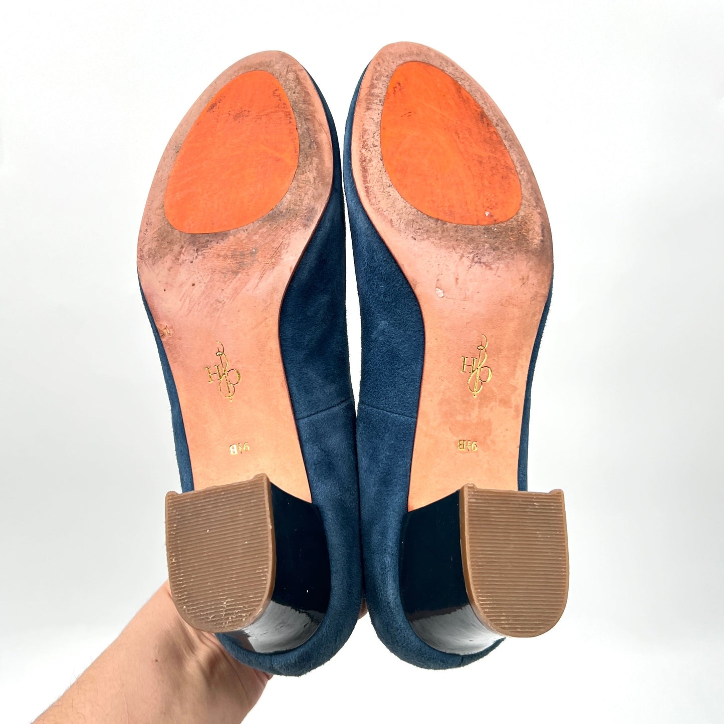 Cole Haan Suede Leather Heel Shoes