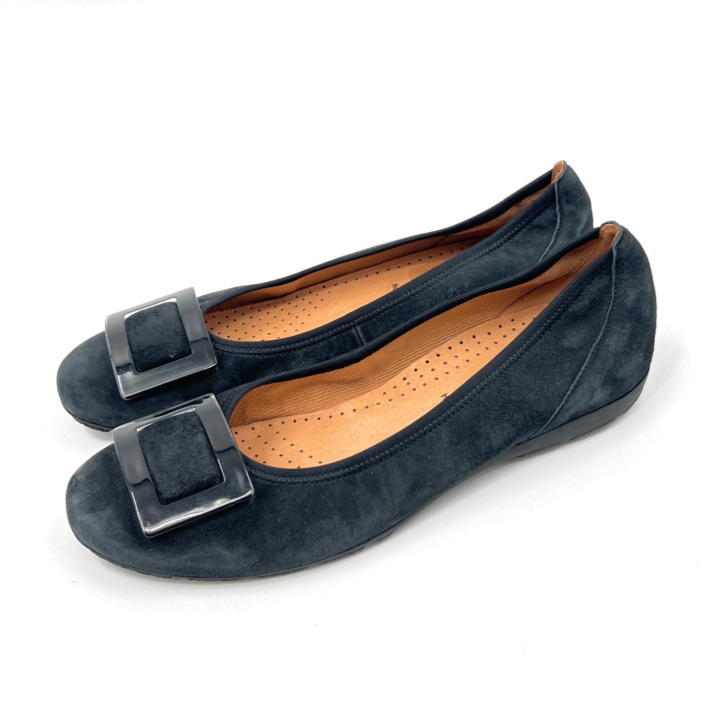 Gabor Suede Leather Comfort Flat Shoes