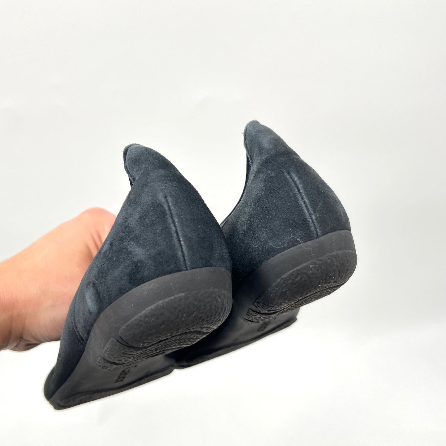 Gabor Suede Leather Comfort Flat Shoes