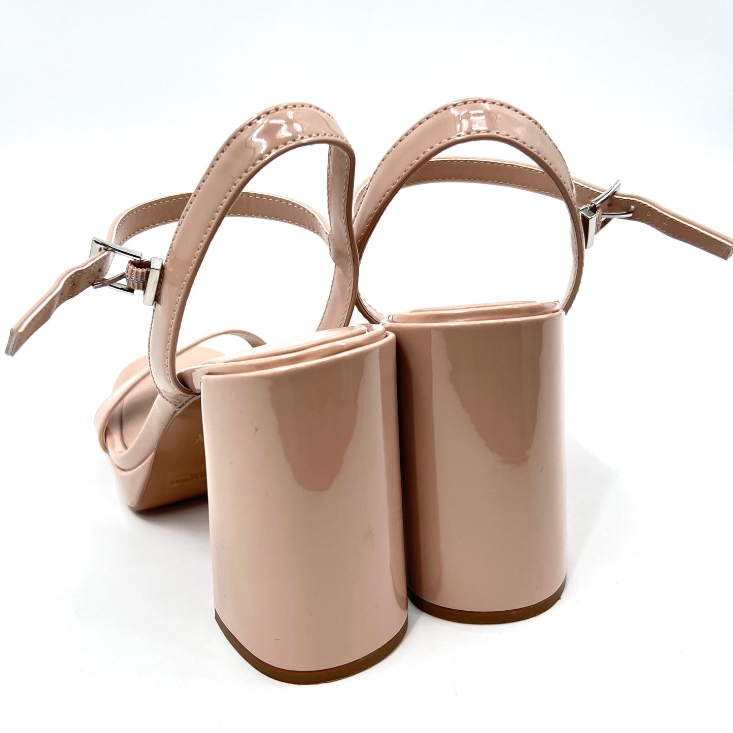 Mix No. 6 Patent Leather Platform Heel Sandals
