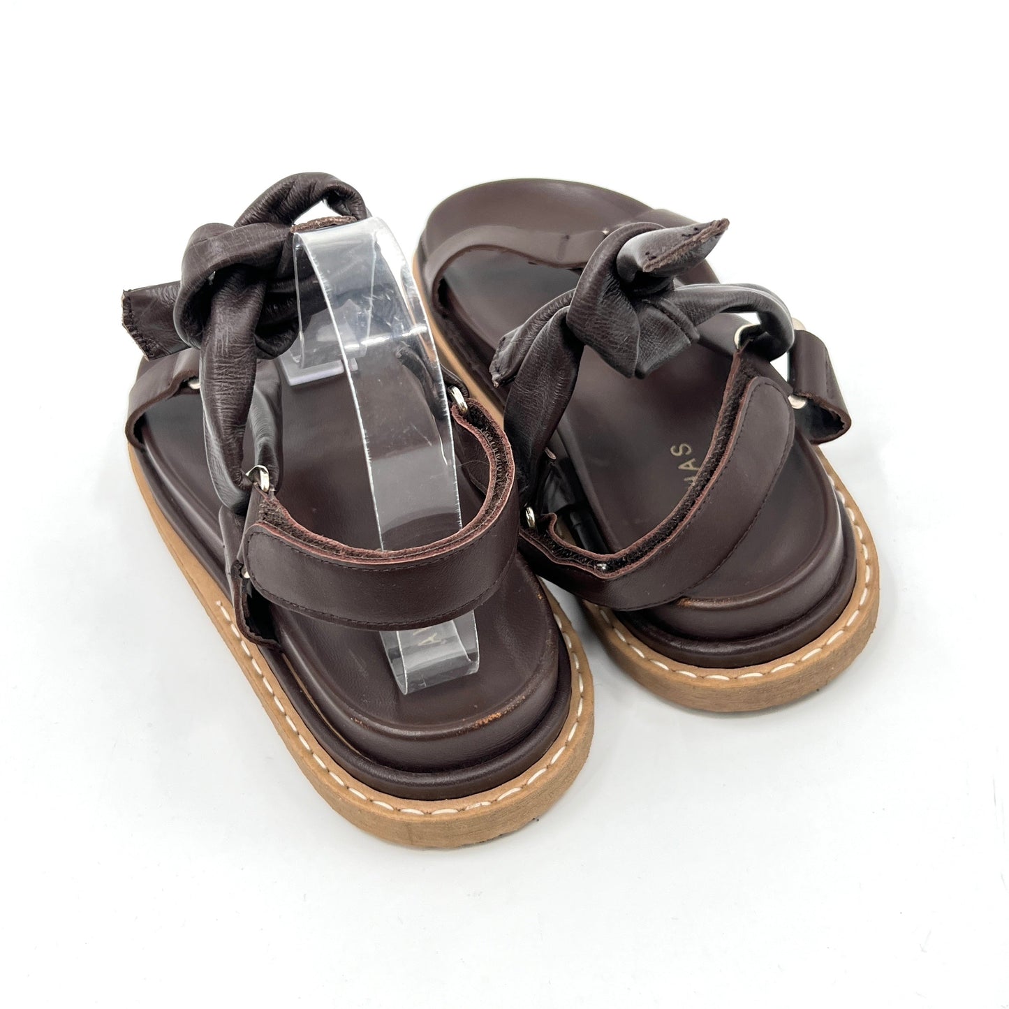 Alohas Tied Together Leather Sandals