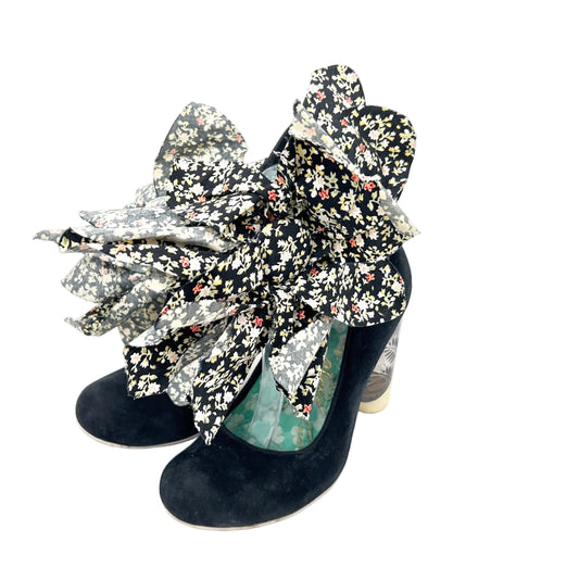 Iregular Choice Flower 3D  Heel Pump Shoes