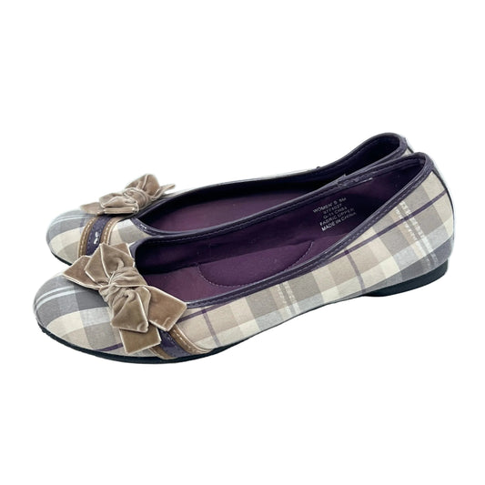 Y2K Sperry Plaid Ballet Flat Shoes