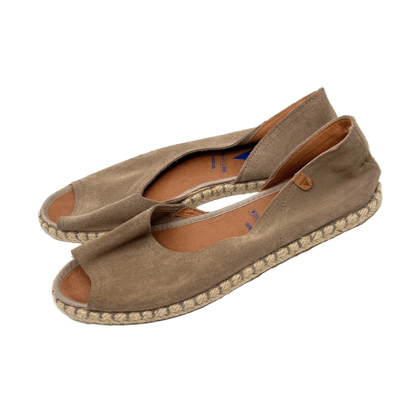 Verbenas Suede Leather Flat Shoes