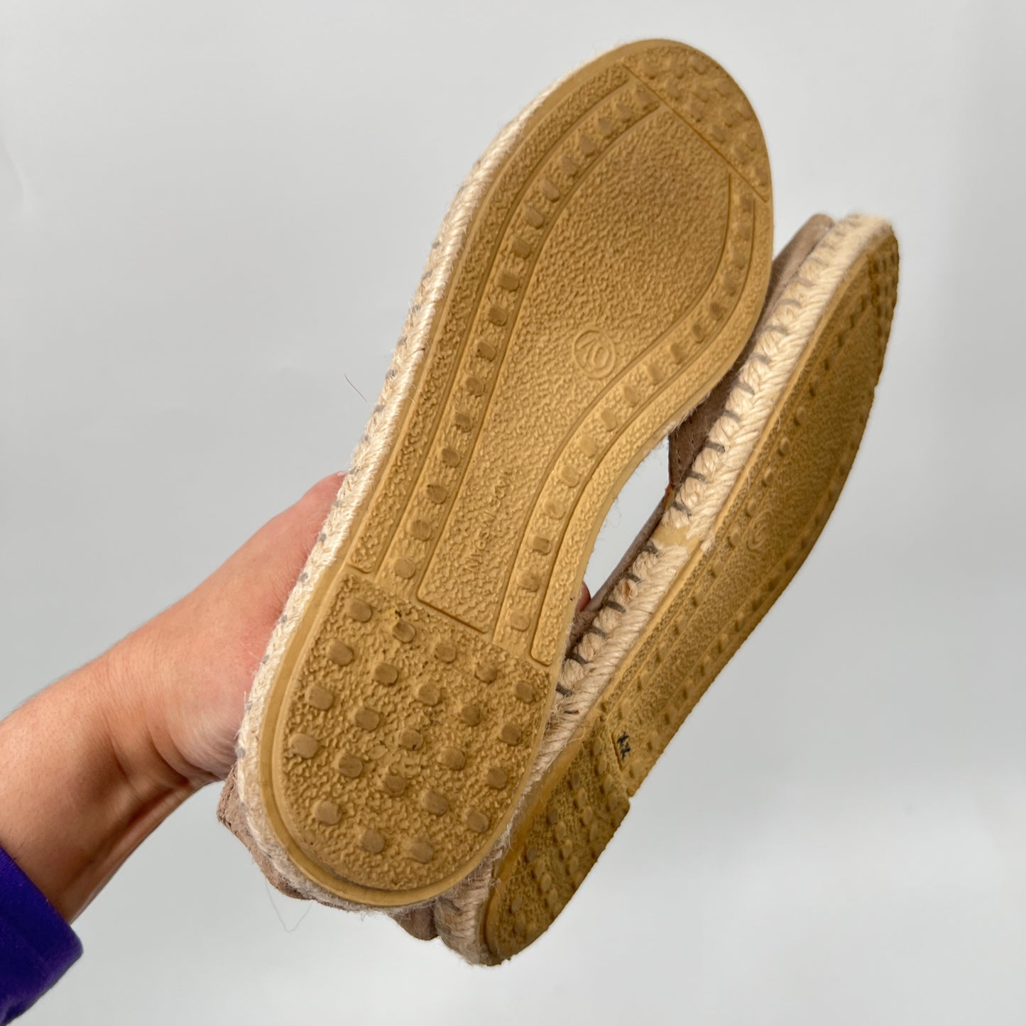 Verbenas Suede Leather Flat Shoes