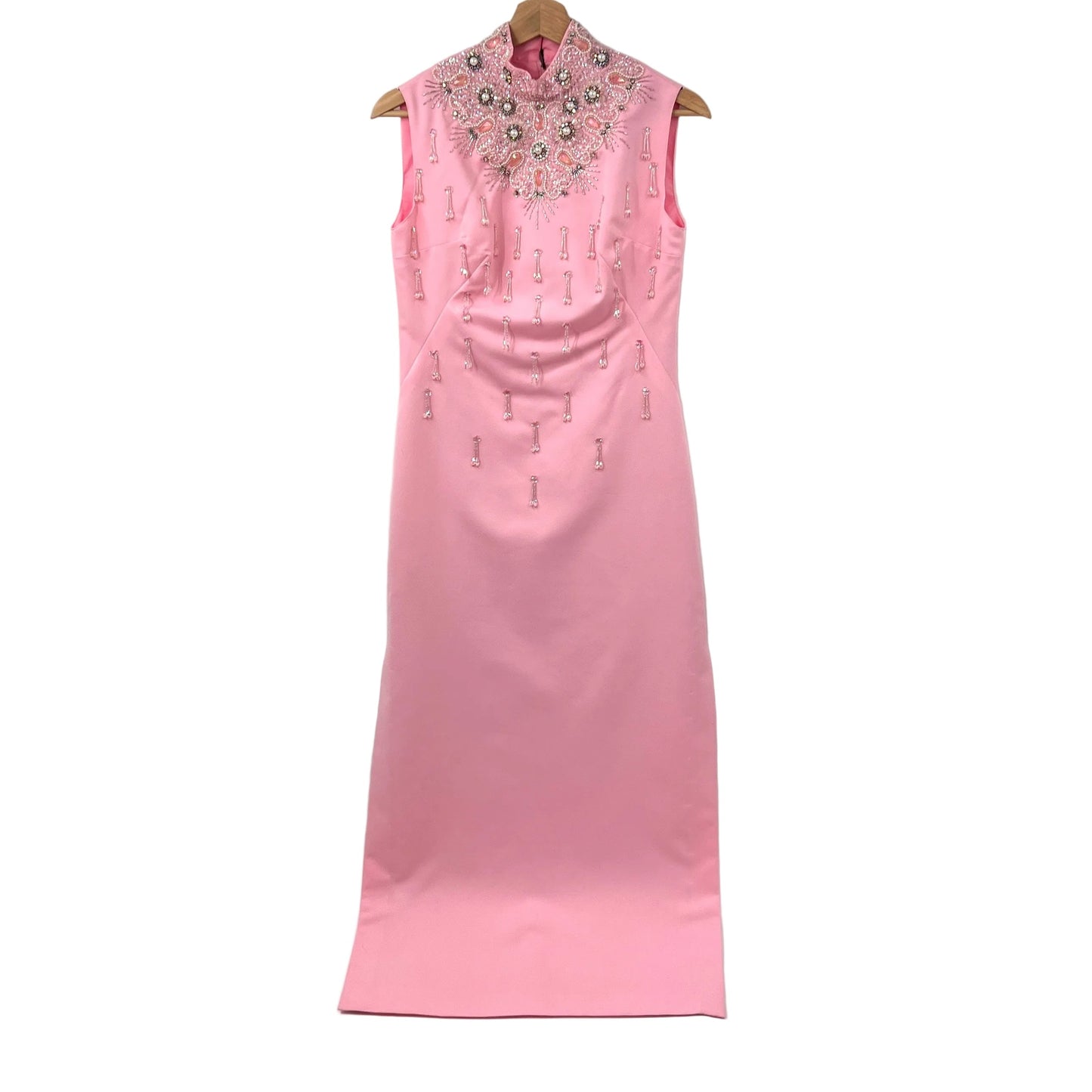 Vintage Cheonsang Embelished Dress/Tunic Pink