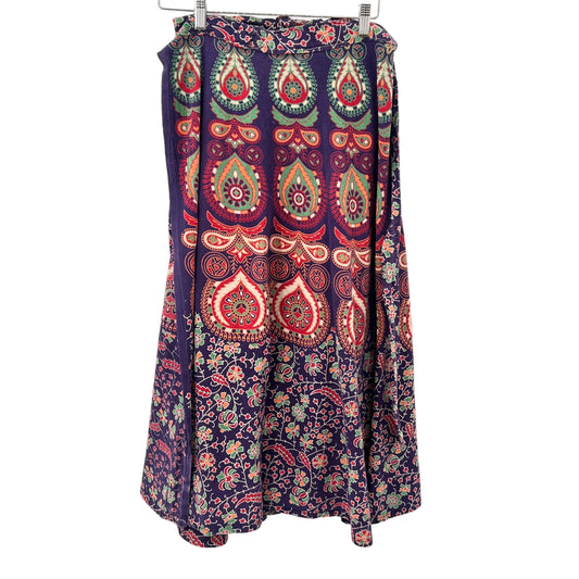Unbranded Cotton Boho Wrap Maxi Skirt