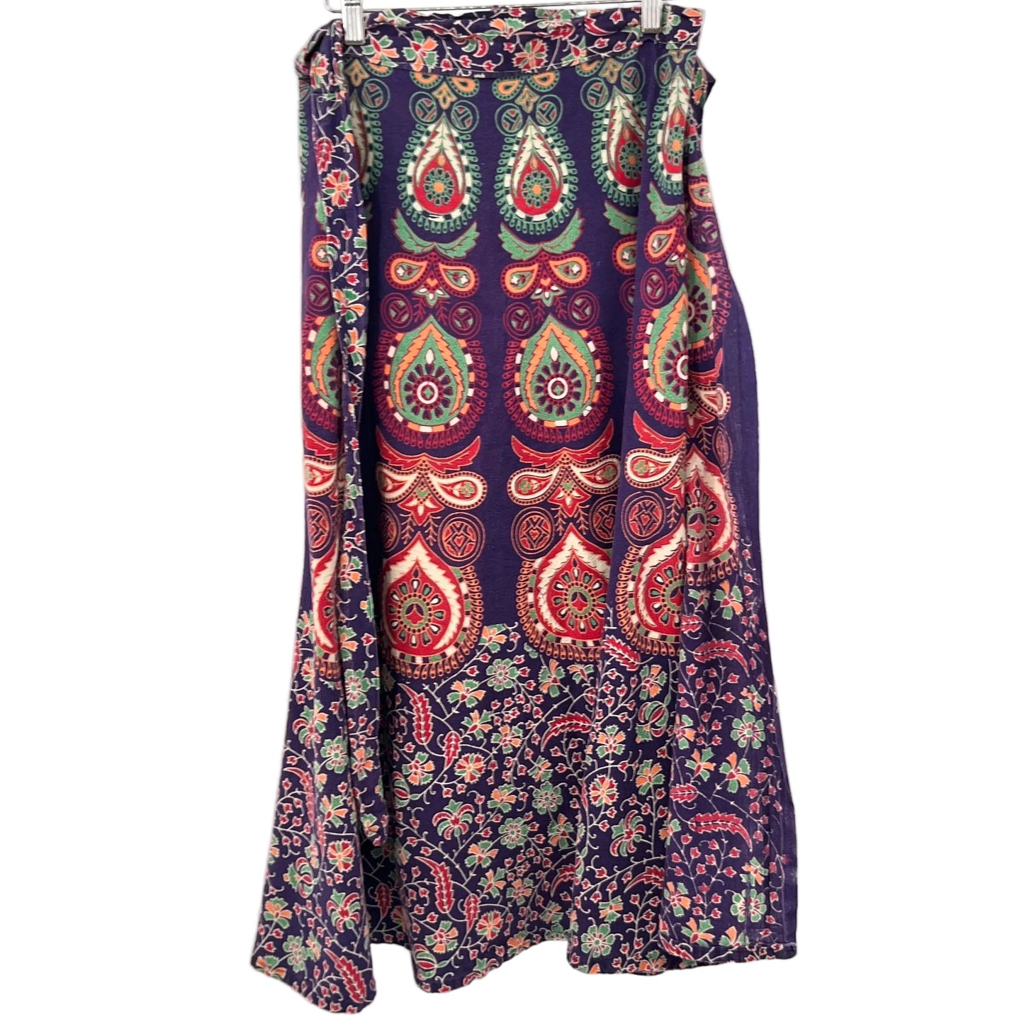 Unbranded Cotton Boho Wrap Maxi Skirt