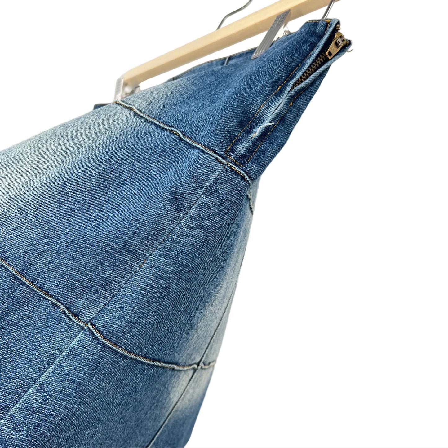 Y2K Santa Barbara Denim Mini Skirt