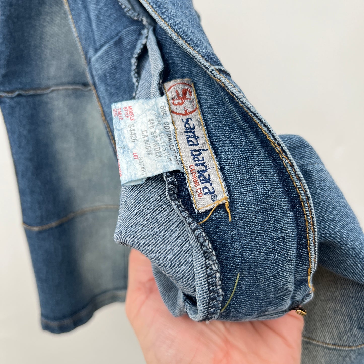 Y2K Santa Barbara Denim Mini Skirt