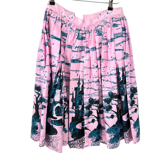 NWT Pin-up Couture Castle Fairy Pleaded Skirt