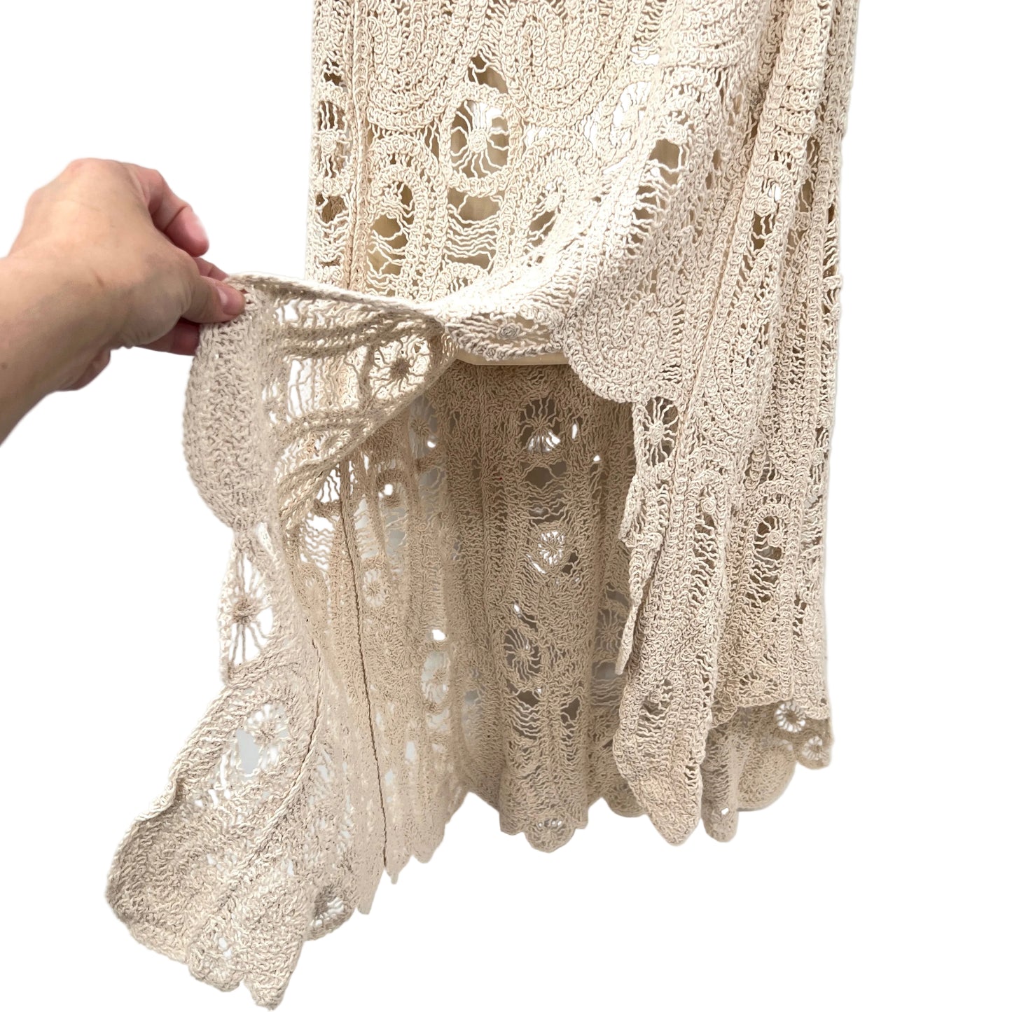 Unbranded Usymmetrical Crochet Skirt
