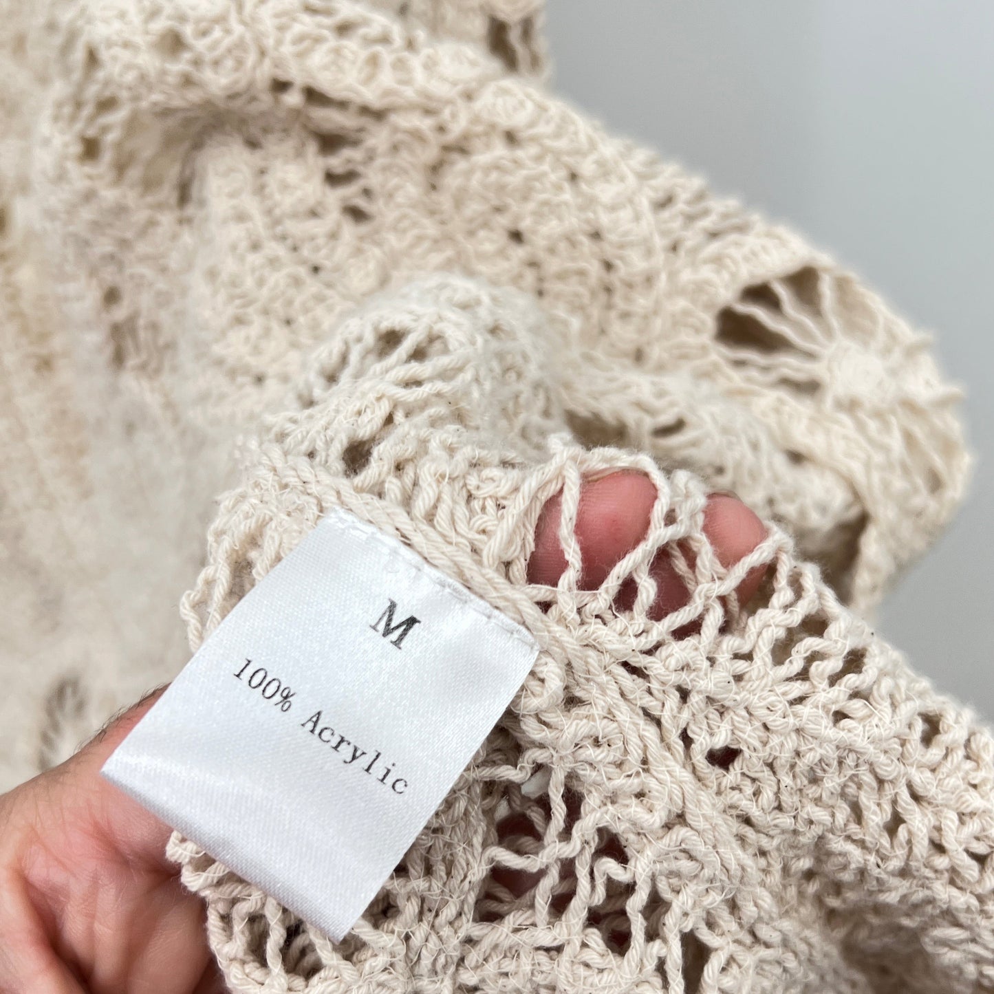 Unbranded Usymmetrical Crochet Skirt