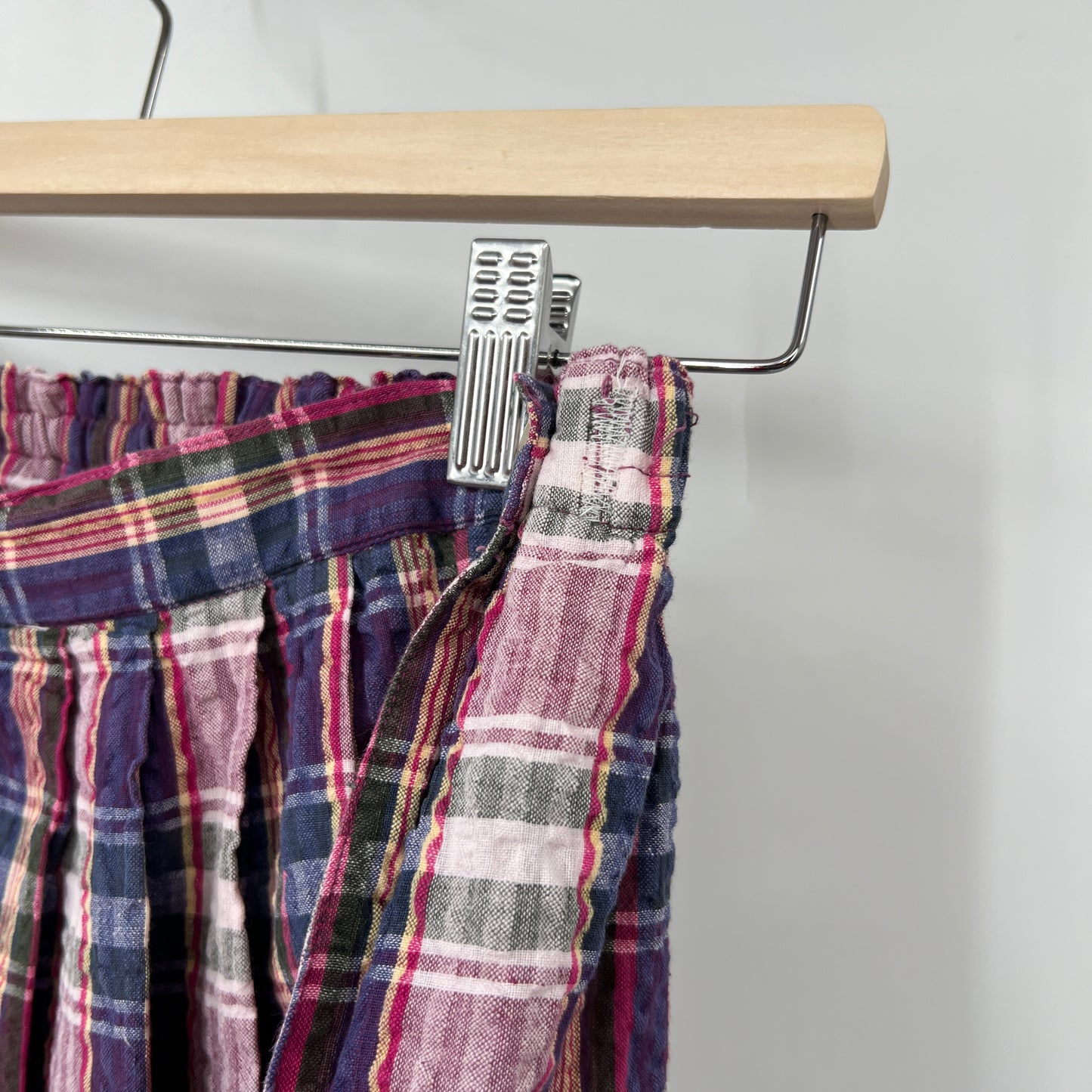 Vintage Cambell Cotton Plaid Skirt