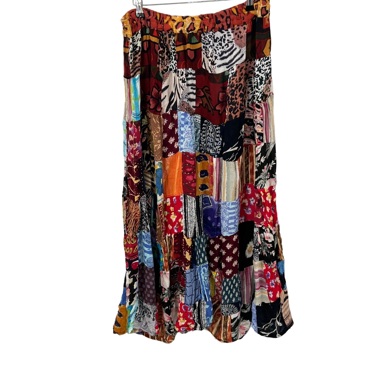 Vintage Unbranded Patchwork Maxi Skirt